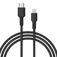 AUKEY CABLE USB-C - LIGHTNING MFI 27W BRAIDED 1.8M