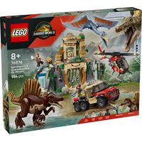 76976 Jurassic World Missione Aerea Spinosauro Quetzalcoatlu