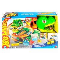 MATTEL Hot Wheels City T-Rex Blaze Battle