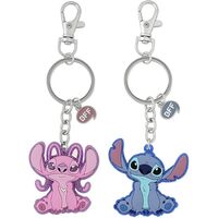 PEERS HARDY Disney Angel & Stitch Set 2 keychains