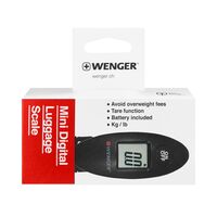 T/G WENGER MINI DIGITAL LUGGAGE SCALE BLACK ( R )