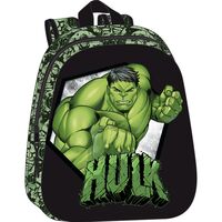 SAFTA Marvel Hulk 3D backpack 33cm