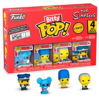 FUNKO Blister 4 figures Bitty POP The Simpsons Itchy