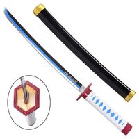 Katana Mini Bamboo Non Affilata Demon Slayer Giyu Tomioka