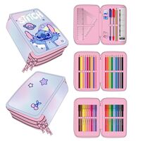CERDÁ Disney Stitch triple pencil case