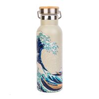 ERIK The Great Wave of Kanagawa Hokusai Stainless steel bottle 500ml