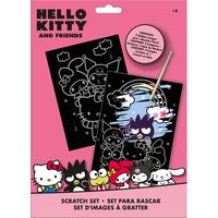 KIDS LICENSING Hello Kitty and Friends Scratch stationery set