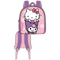 SANRIO Hello Kitty & Kuromi 3D backpack 30cm