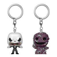 FUNKO Pocket POP pack 2 keychain Disney Nightmare Before Christmas Jack & Oogie Boogie