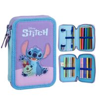 CERDÁ Disney Stitch double pencil case
