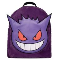 Mini Zaino Pokemon Gengar Face Plush Donna