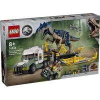 76966 Jurassic World: Camion di Trasporto dell'Allosauro