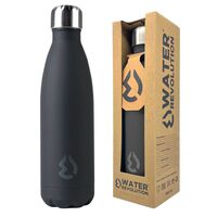 WATER REVOLUTION Water Revolution Black water bottle 500ml