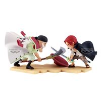 BANPRESTO One Piece World Collectable Log Stories Edward Newgate vs. Shanks figure 13cm