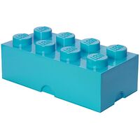 Contenitore LEGO Brick 8 Azzurro