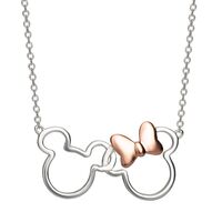 PEERS HARDY Disney Mickey & Minnie necklace silver