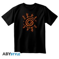 T-Shirt Naruto Shippuden Clan Uzumaki L Black