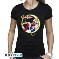 T-Shirt Sailor Moon Donna M Black