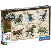 CLEMENTONI Jurassic World puzzle 104pcs