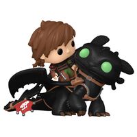 FUNKO POP figure Rides Deluxe How to Train Your Dragon 2 Hiccup with Toothless