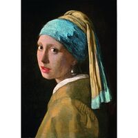 CLEMENTONI Museum Vermeer Girl with Pearl Earring puzzle 1000pcs