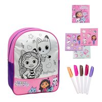 CERDÁ Gabbys Doll House Diy backpack set