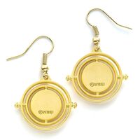 THE CARAT SHOP Harry Potter Time Turner gold plated stud earrings