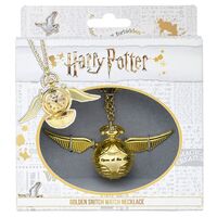 THE CARAT SHOP Harry Potter Golden Snitch watch necklace