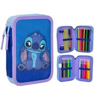 CERDÁ Disney Stitch double pencil case