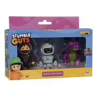 STUMBLE GUYS S2 MINI ACTION FIGURES - 3 PACK VER.A