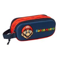 SAFTA Super Mario Bros double 3D pencil case