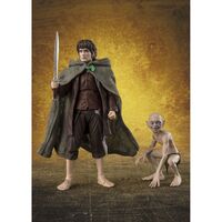 TAMASHII NATIONS The Lord of the Rings The Fellowship of the Ring Frodo Baggins & Gollum S.H. Figuarts figure