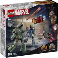 76320 Marvel Iron Man e War Machine contro i Droni di Hammer