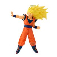 BANPRESTO Dragon Ball Z Match Makers SSJ3 Son Goku figure 17cm