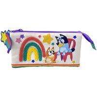 CYP BRANDS Bluey Rainbow triple pencil case
