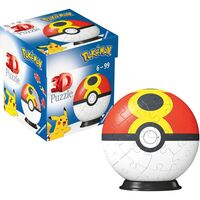 RAVENSBURGER Pokemon Poke Ball 3D puzzle 54pcs