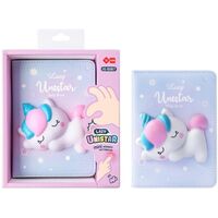 Taccuino 3D Squishy Lazy Unistar Unicorn