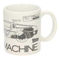 SD TOYS Back to the Future Time Machine mug