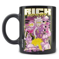 SD TOYS Rick and Morty Retro Poster mug