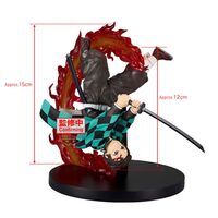 BANPRESTO Demon Slayer Kimetsu no Yaiba Vibration Stars Tanjiro Kamado 15cm