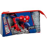 KIDS LICENSING Marvel Spiderman triple pencil case