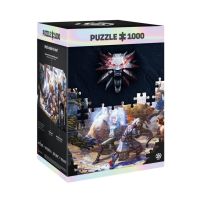 MER GOOD LOOT THE WITCHER (WIEDZMIN): GERALT & TRISS IN BATTLE PUZZLE 1000