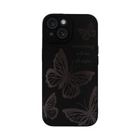 Vivid Silicone Case Apple iPhone 15 Butterfly