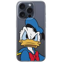 Disney Case Apple iPhone 15 Pro Donald Partial Print Angry Transparent