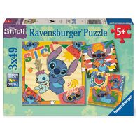 RAVENSBURGER Disney Stitch puzzle 3x39pcs