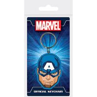 Portachiavi Marvel Captain America Head