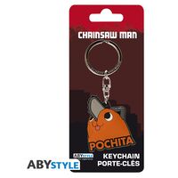 Portachiavi Chainsaw Man Pochita Happy