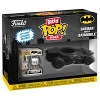 FUNKO Bitty POP figure Ride DC Batman with Batmobile