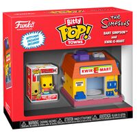 FUNKO Bitty POP figure Town Simpsons Bart Simpsons and Kwik-E-Mart