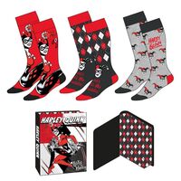 CERDÁ DC Comics Harley Quinn pack 3 adult socks